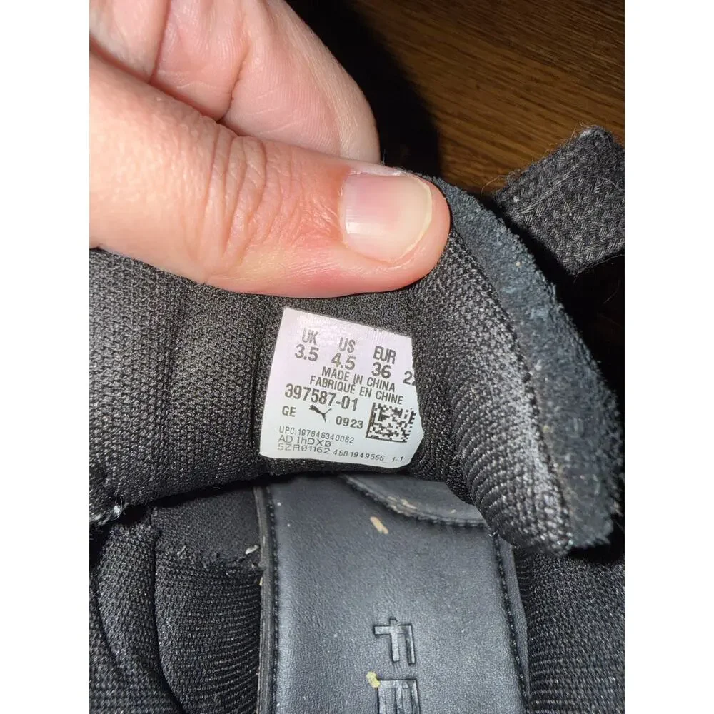 Fenty x Puma Creeper Phatty Black Warm White Size 4.5 - Picture 2 of 11